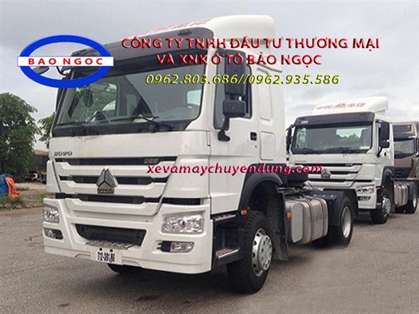 Xe đầu kéo howo 1 cầu máy 266 hp